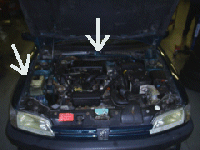 Chassis number locations