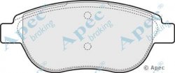 ECC425489 - Front Brake Pads - C3 C4 Picasso Xsara 206 207 307 Partner Doblo Idea
