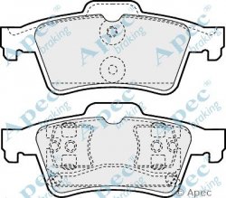 ECC7701206609 - Brake Pad Set Rear - Espace Mk4, Laguna Mk2, Vel Satis