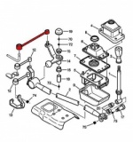 ECC245274 - Gear Selection Rod (long) - Xantia