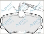 ECC425095 - Front Brake Pad Set - Peugeot 405