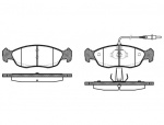 ECC425122 - FRONT BRAKE PAD SET - 106 306