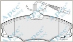 ECC425131 - Front Brake Pad Set - Peugeot 406