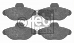 ECC71738134 - BRAKE PAD SET FRONT - CINQUECENTO SEICENTO PUNTO