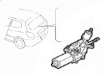 ECC7781633 - TAIL GATE WIPER MOTOR REAR - BRAVO