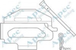 ECCKIT417 - Brake Pad Fitting Kit - Synergie Dispatch Scudo Ulysse 806 Expert Van