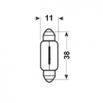 ECCCIT265 - Bulb Festoon Interior Lamp - 12v 10w