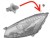 ECC621559 - Front Side Lamp Bulb Holder