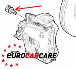 ECC60653847 - Front Brake Caliper Mounting Bolt