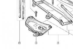 ECC7701208533 - Wiper Motor Front