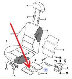 8904NN - Heating Element Seat