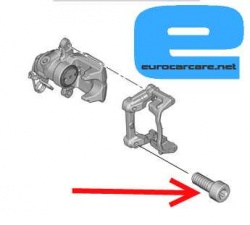 ECC9678008680 - Caliper Retaining Bolt