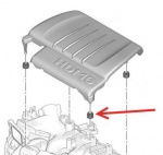 ECC137C6 - Engine Cover Mounting Grommet