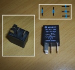 ECC160366 - Micro Relay 12v 15a / 25a