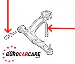 ECC46748018 - Bolt Lower Suspension Arm