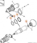 527228KIT - SUSPENSION CYLINDER SEAL KIT