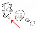 ECC60682636 - Bush Rear Trailing Arm