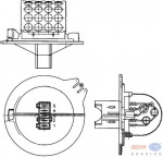 ECC6450EL - Heater Resistor Control Unit