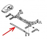 ECC7700827178 - Rear Suspension Cross Beam