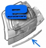ECC8742N0 - Tailgate Moulding in Primer
