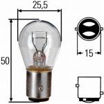 ECCCIT380 - Bulb Stop/Tail - 12v 5w/21w