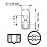 ECCCIT501 - Bulb Side Indicator Lamp - 12v 5w