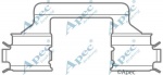 ECCKIT1039 - Brake Pad Shim Kit